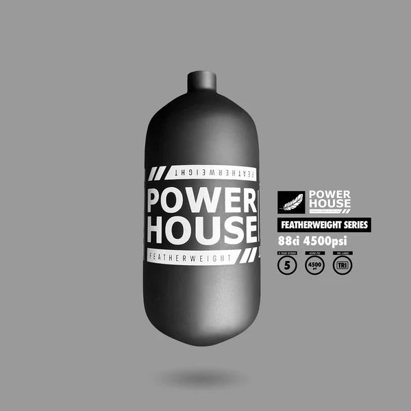 Powerhouse Featherweight Air Tank ONLY