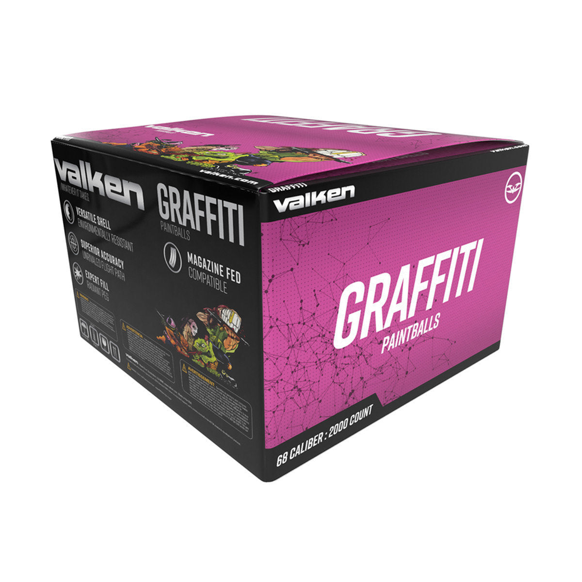 Valken Graffiti Paintballs (.68 Caliber)