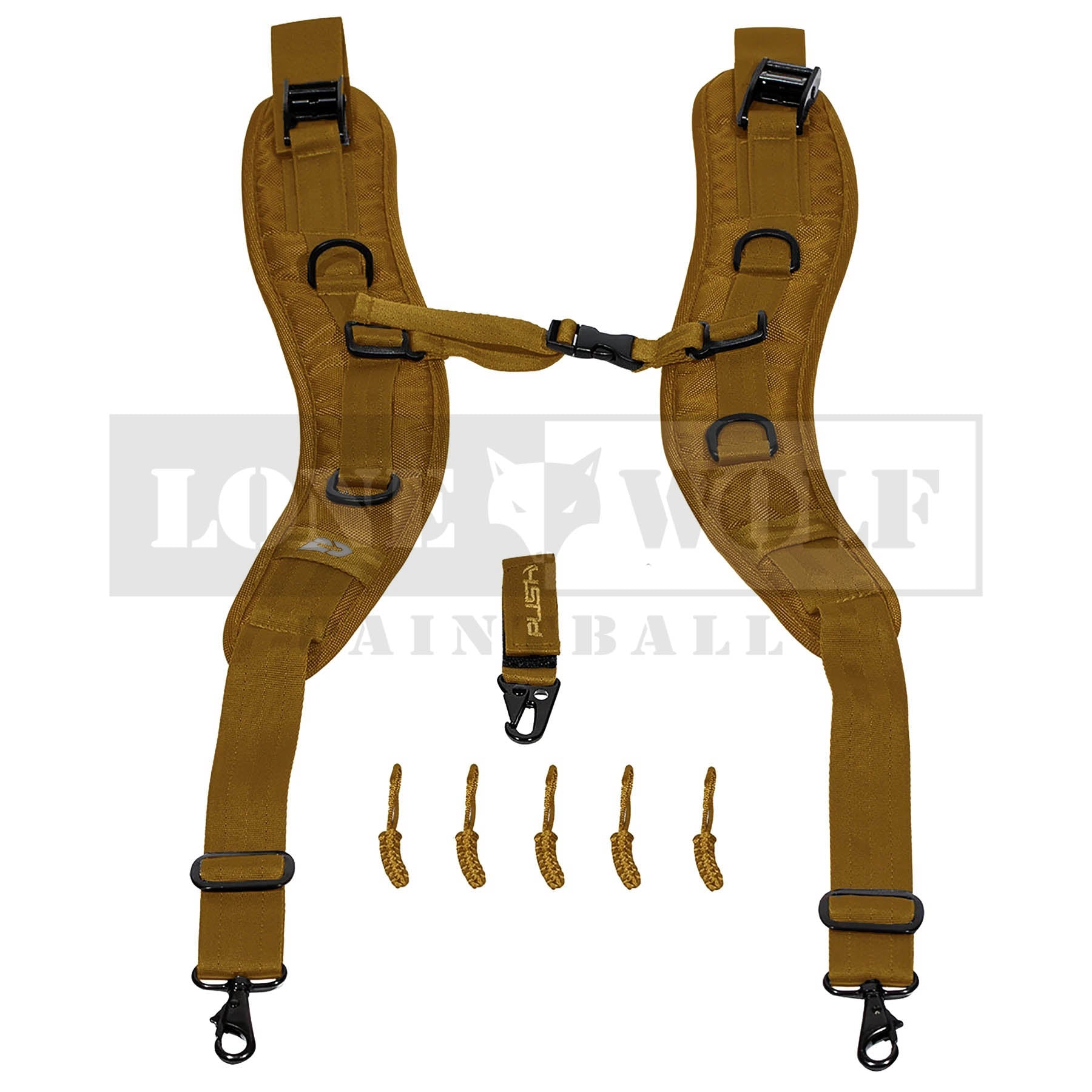 Push Backpack / Gear Bag Strap Kit