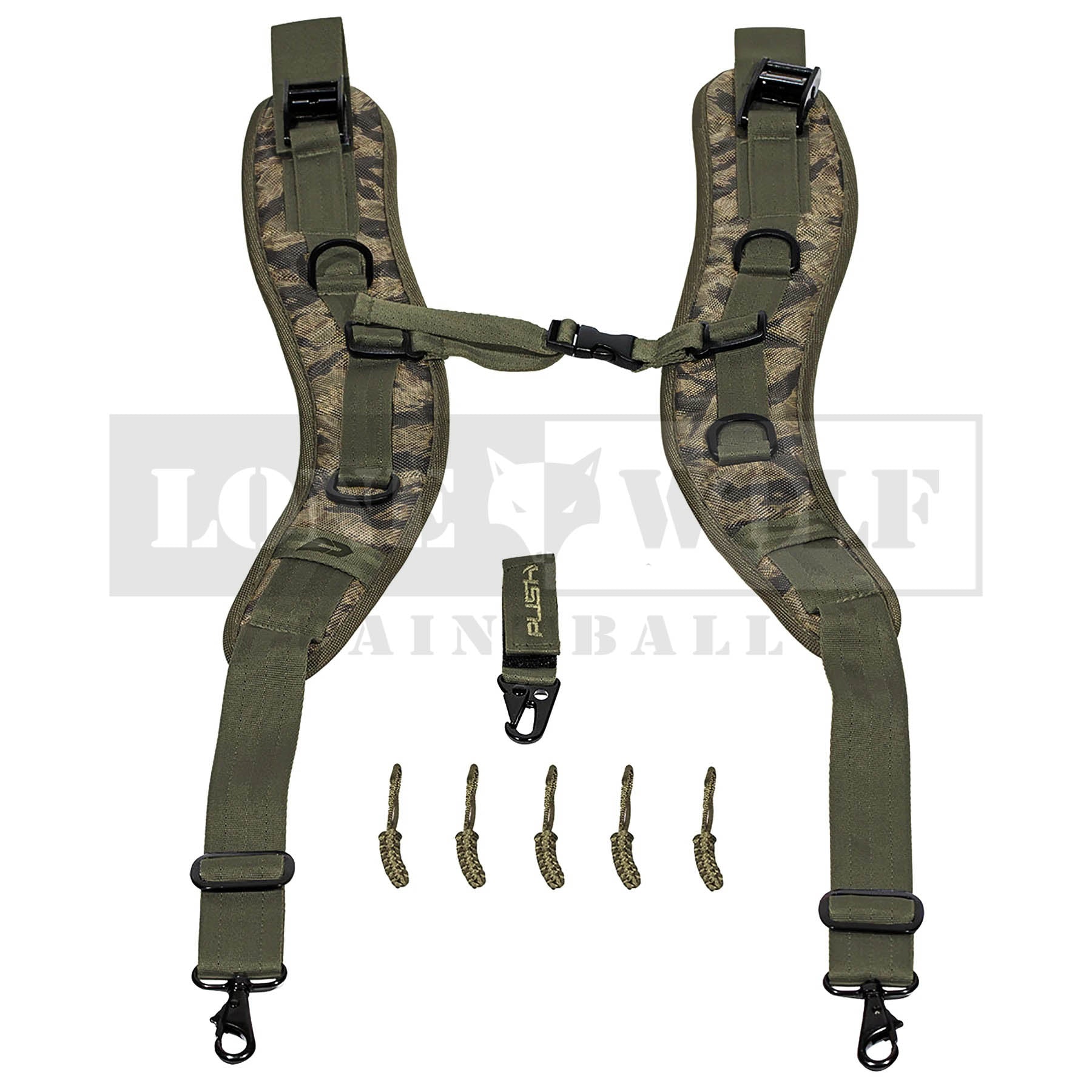 Push Backpack / Gear Bag Strap Kit