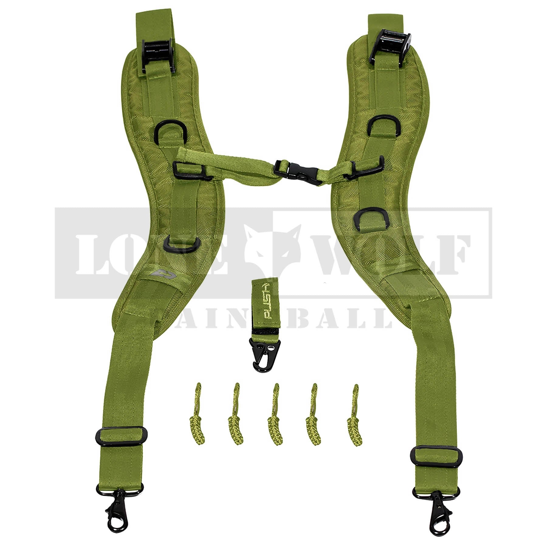 Push Backpack / Gear Bag Strap Kit