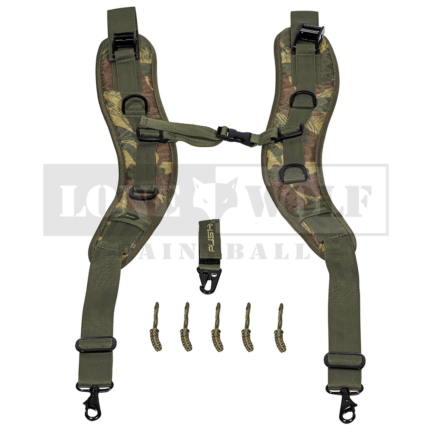 Push Backpack / Gear Bag Strap Kit