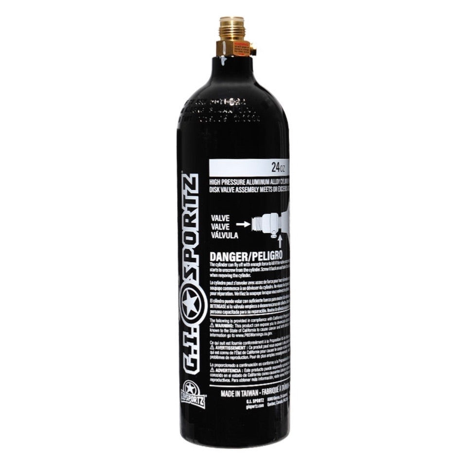 GI Sportz / Tippmann 24 OZ CO2 Tank (Expiring Soon)