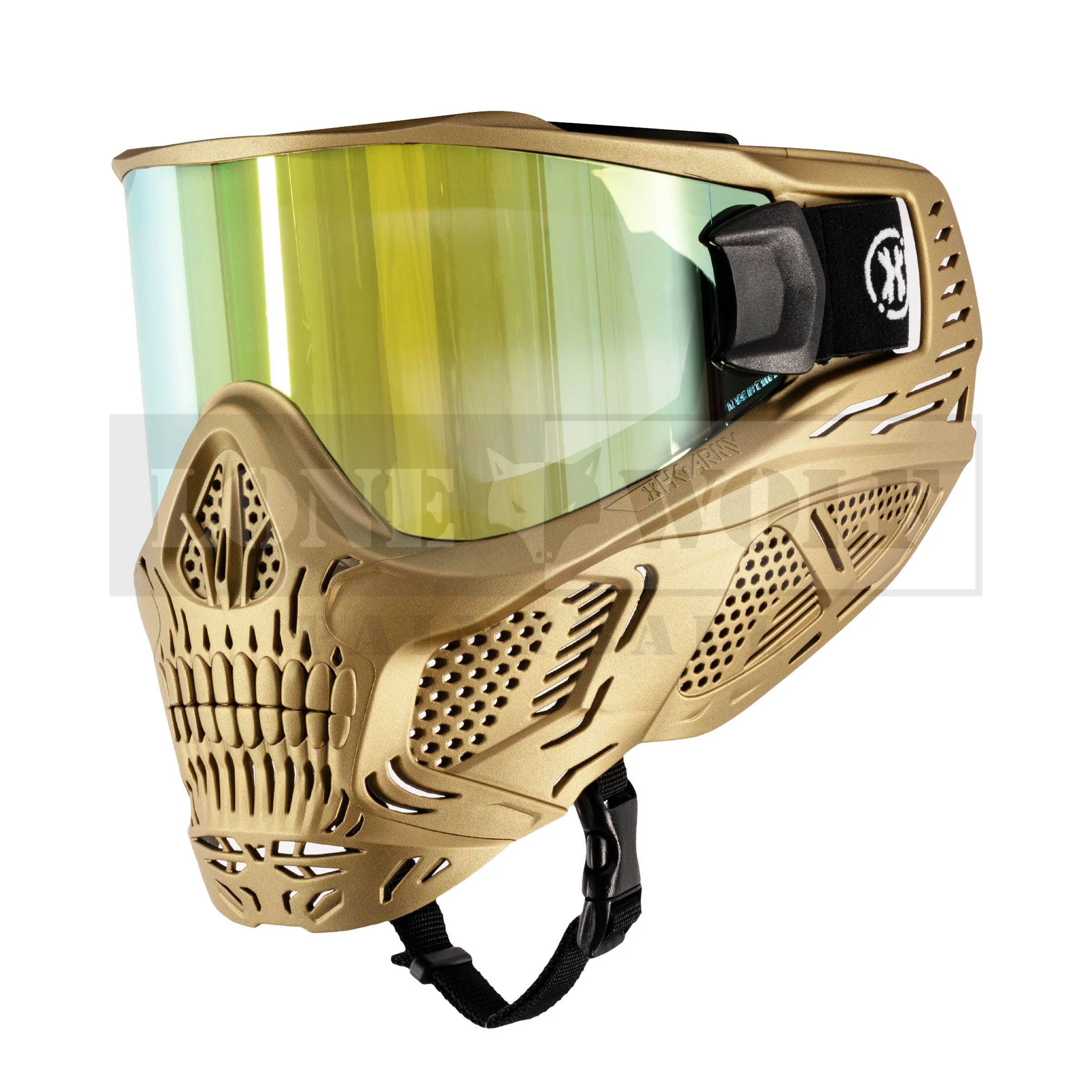 HK Army Skull Goggle - Metallic Gold