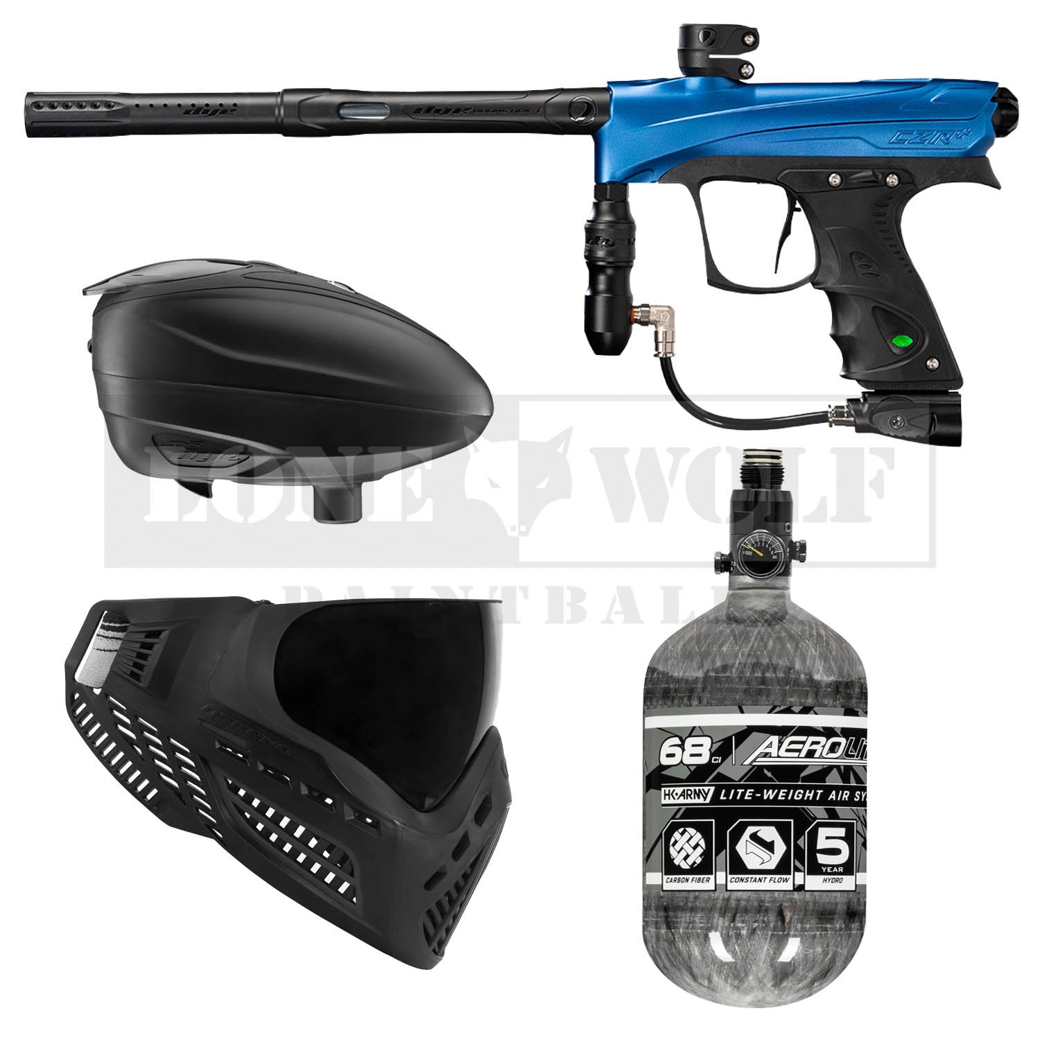 Dye CZR+ Speedball Package