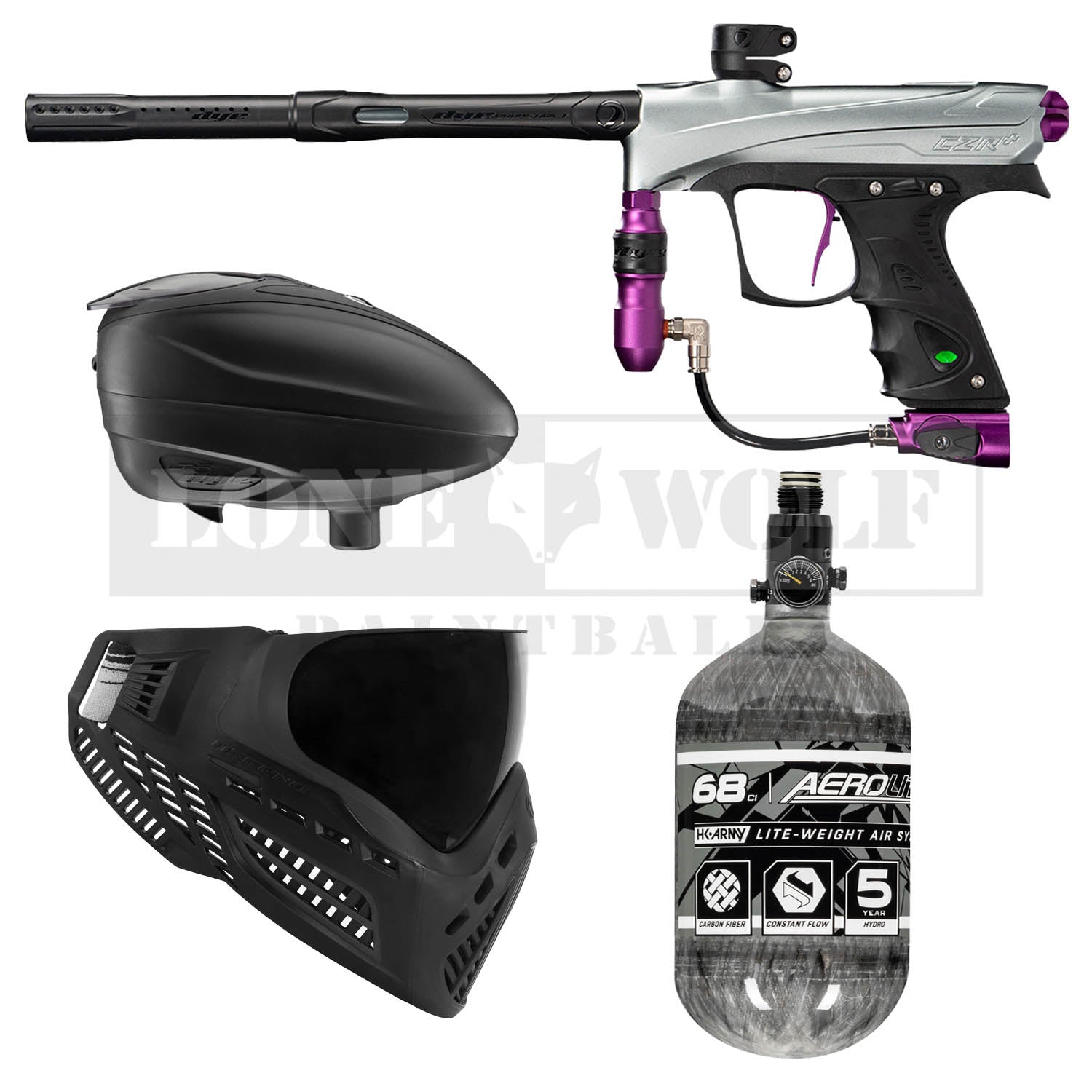 Dye CZR+ Speedball Package