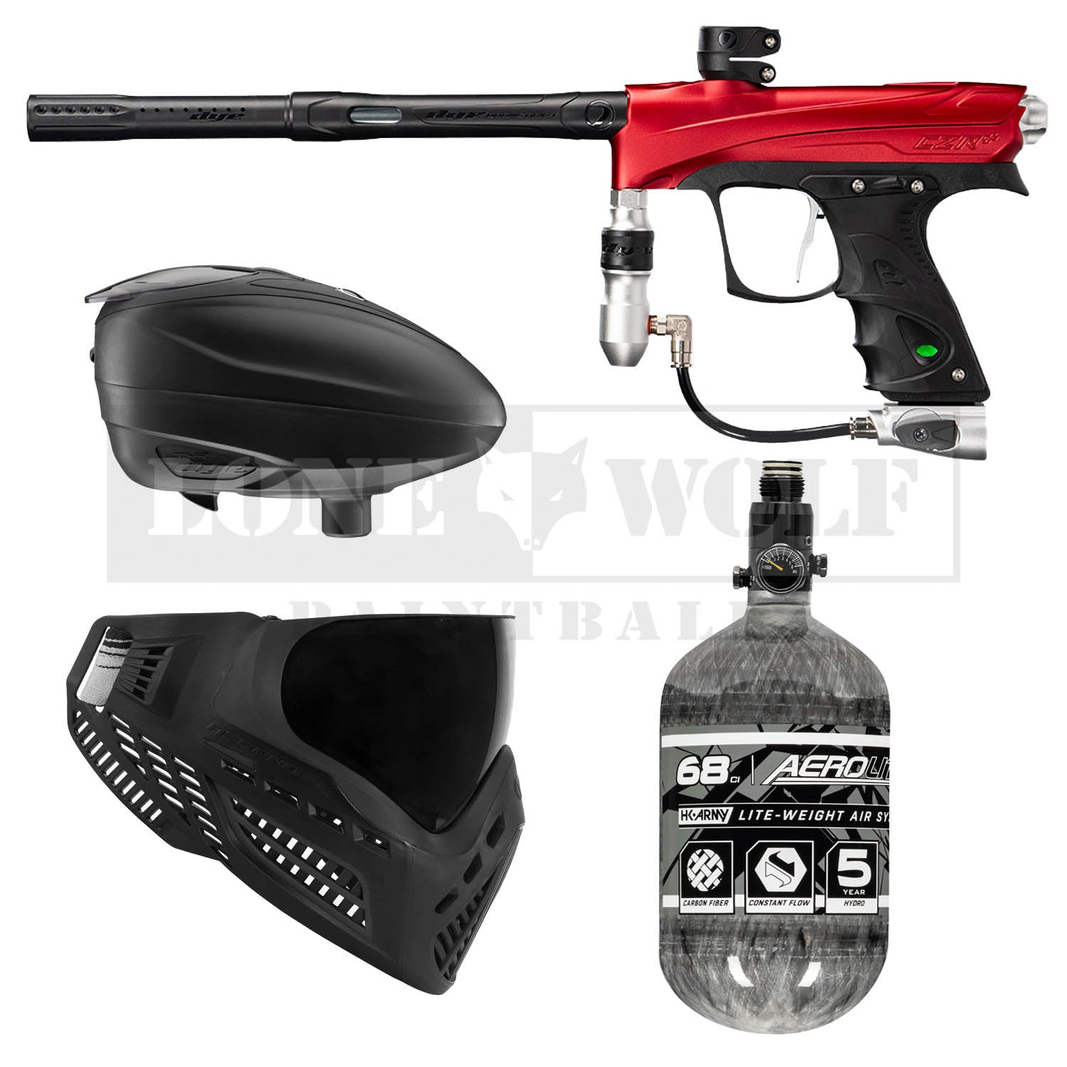 Dye CZR+ Speedball Package
