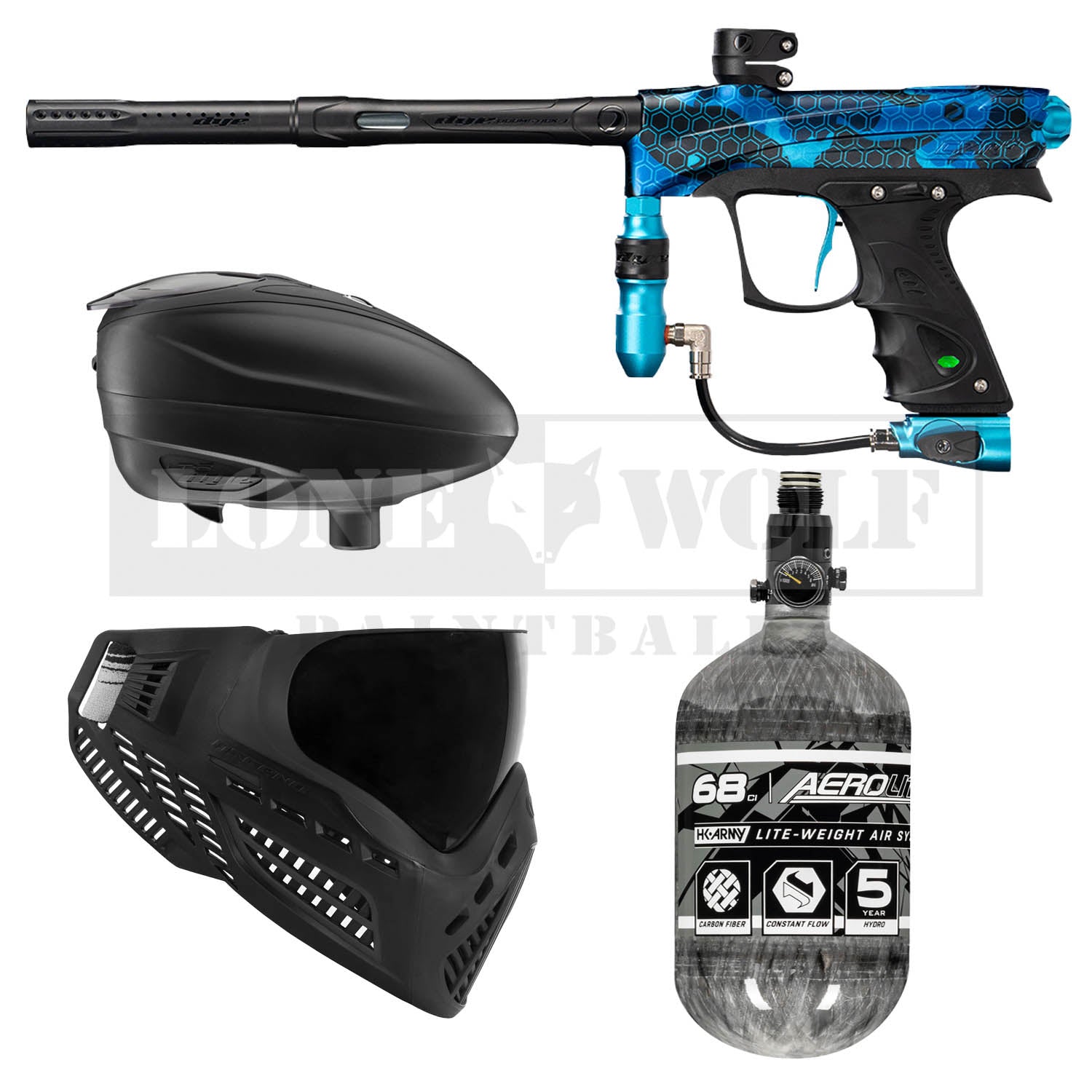 Dye CZR+ Speedball Package