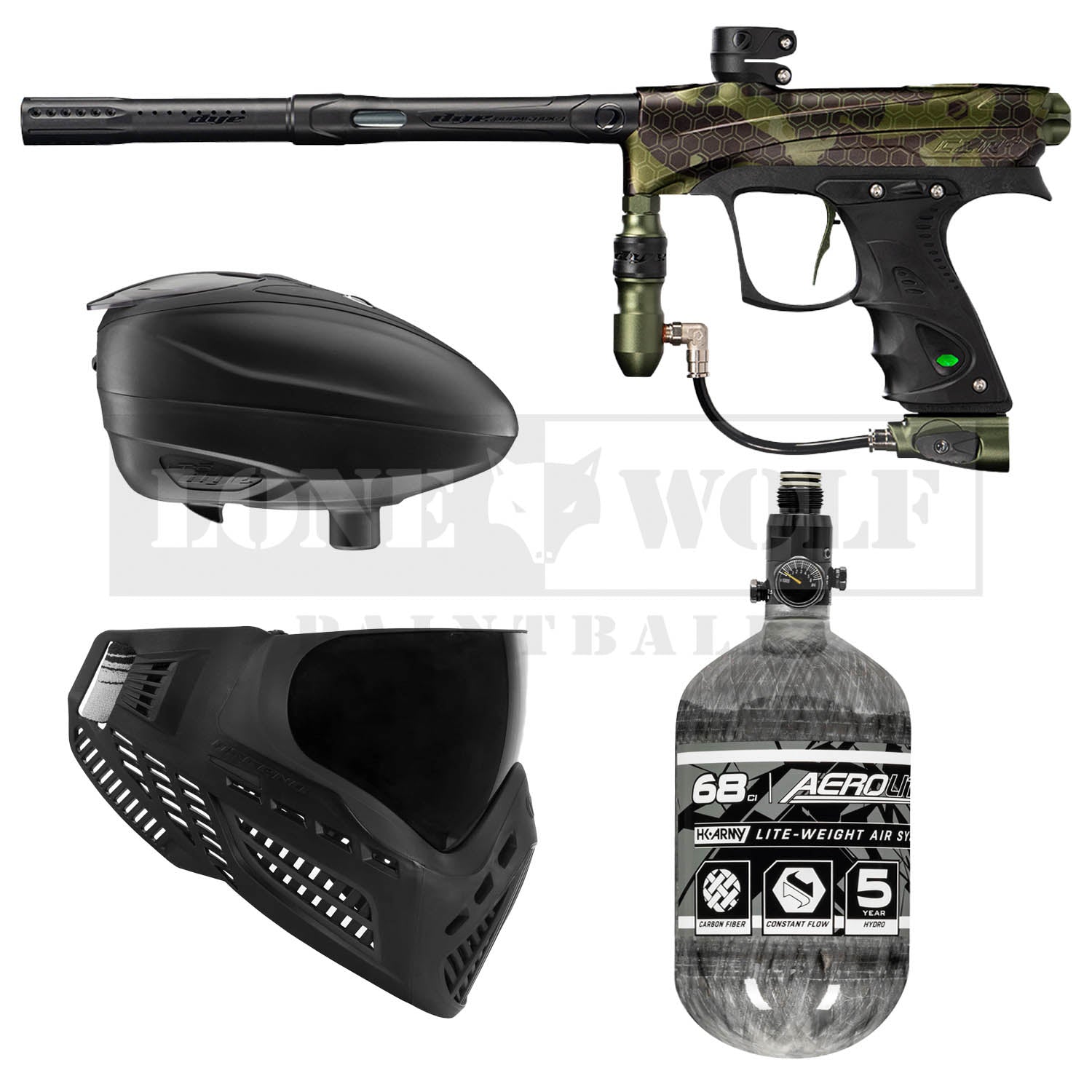 Dye CZR+ Speedball Package
