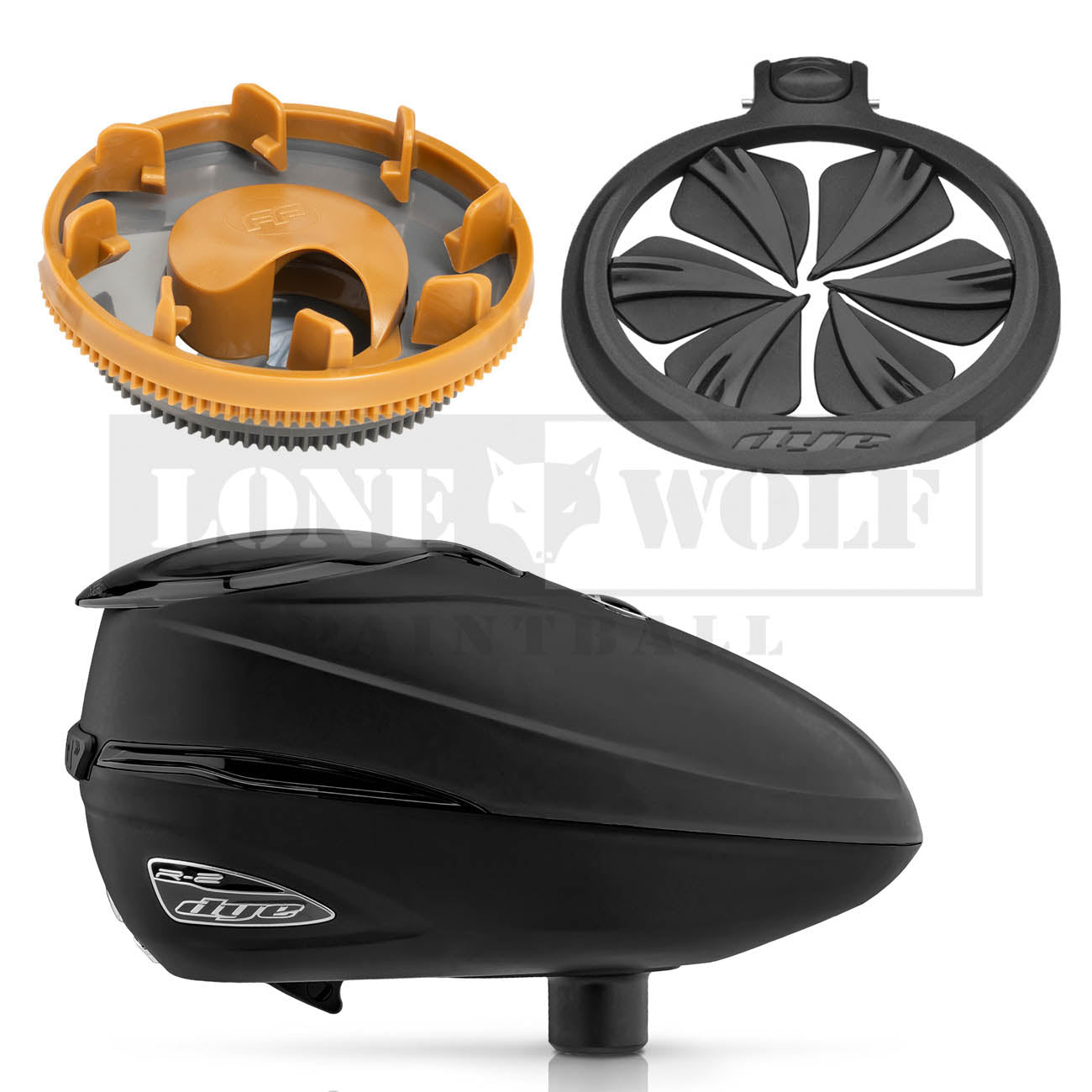 Dye Rotor R2 w/ Funnel Feed System & Quick Feed Combo