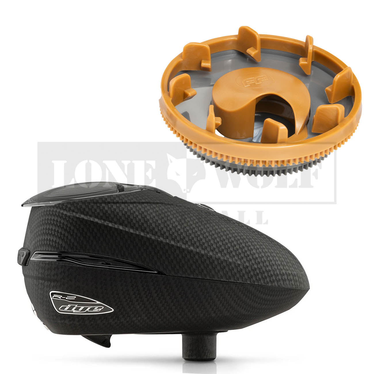Dye Rotor R2 w/ Funnel Feed System - Lone Wolf Paintball