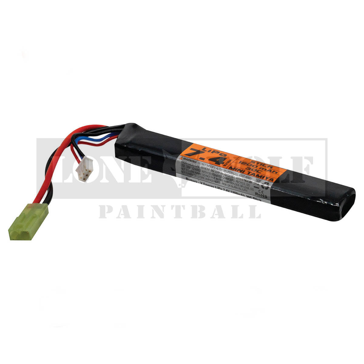 Valken LiPo 7.4v 1200mAh 30C Stick Airsoft Battery