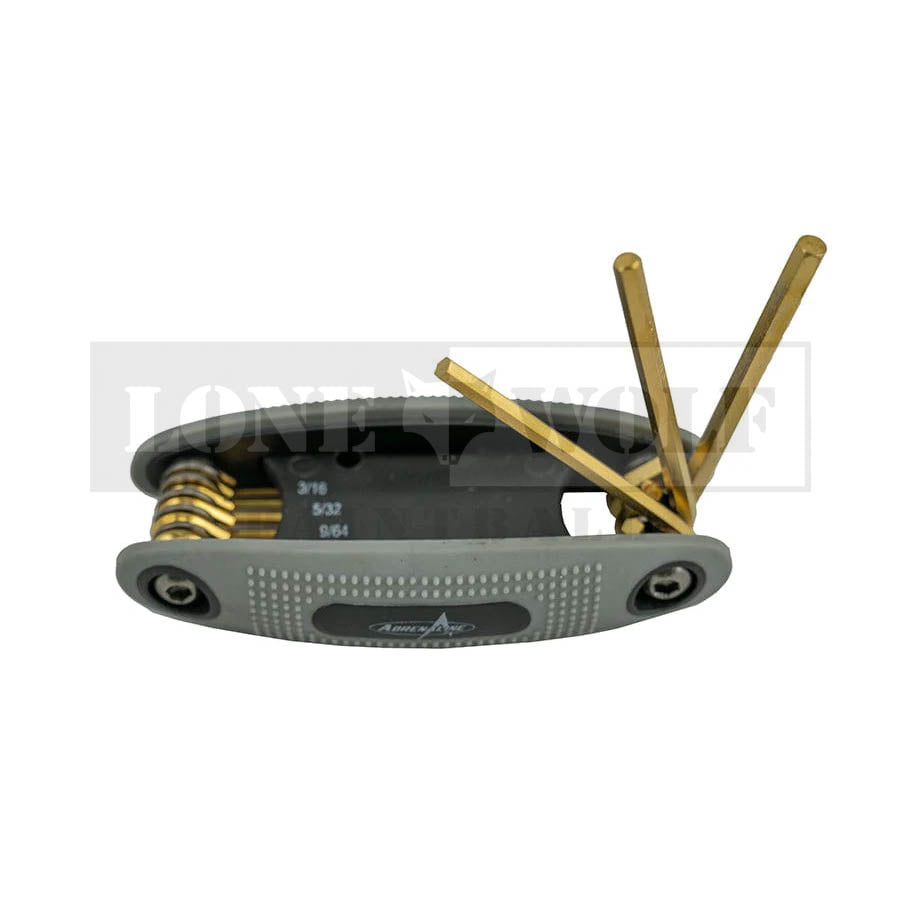 Adrenaline Titanium Nitride Hex Tool Set