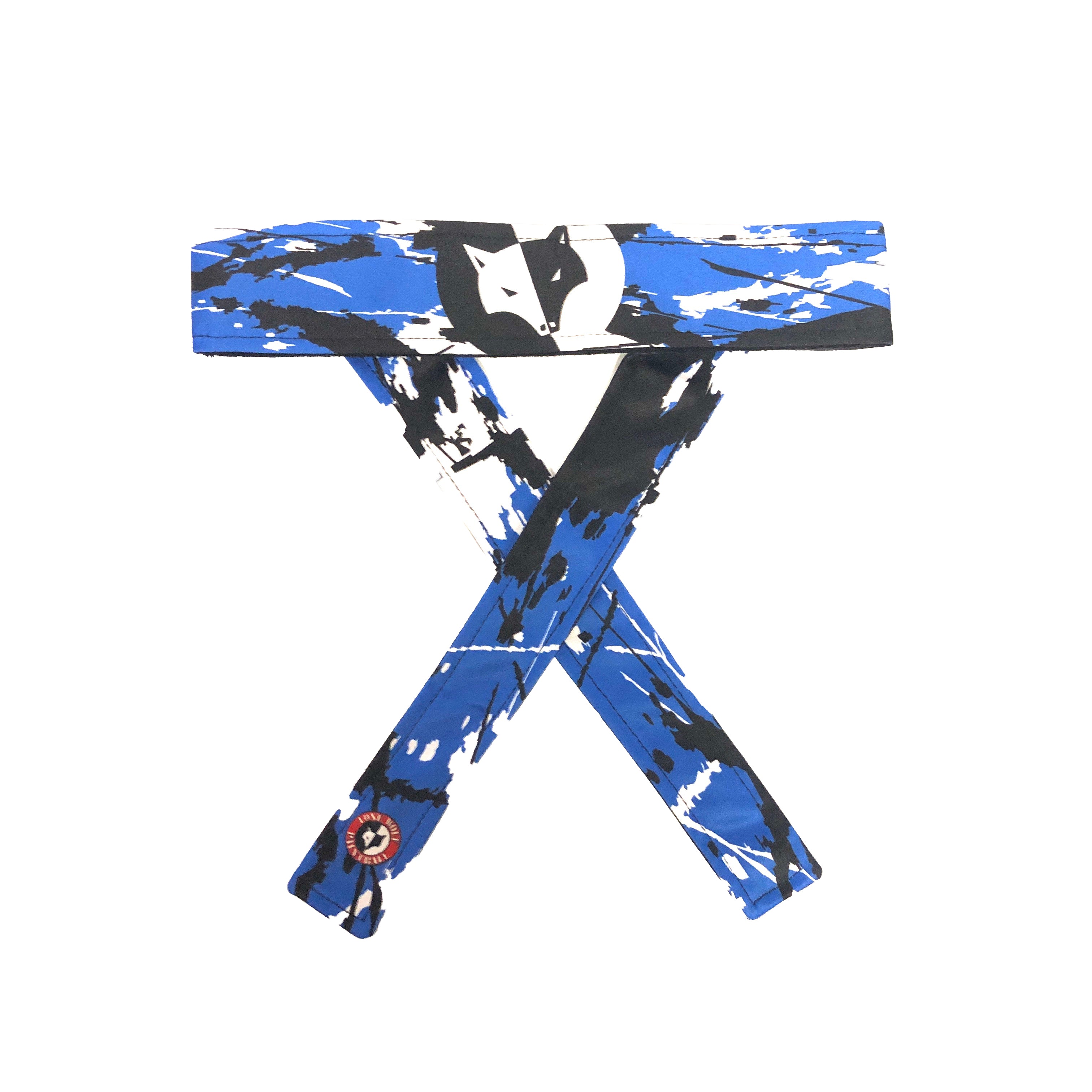 Lone Wolf Headband - Blue Splash