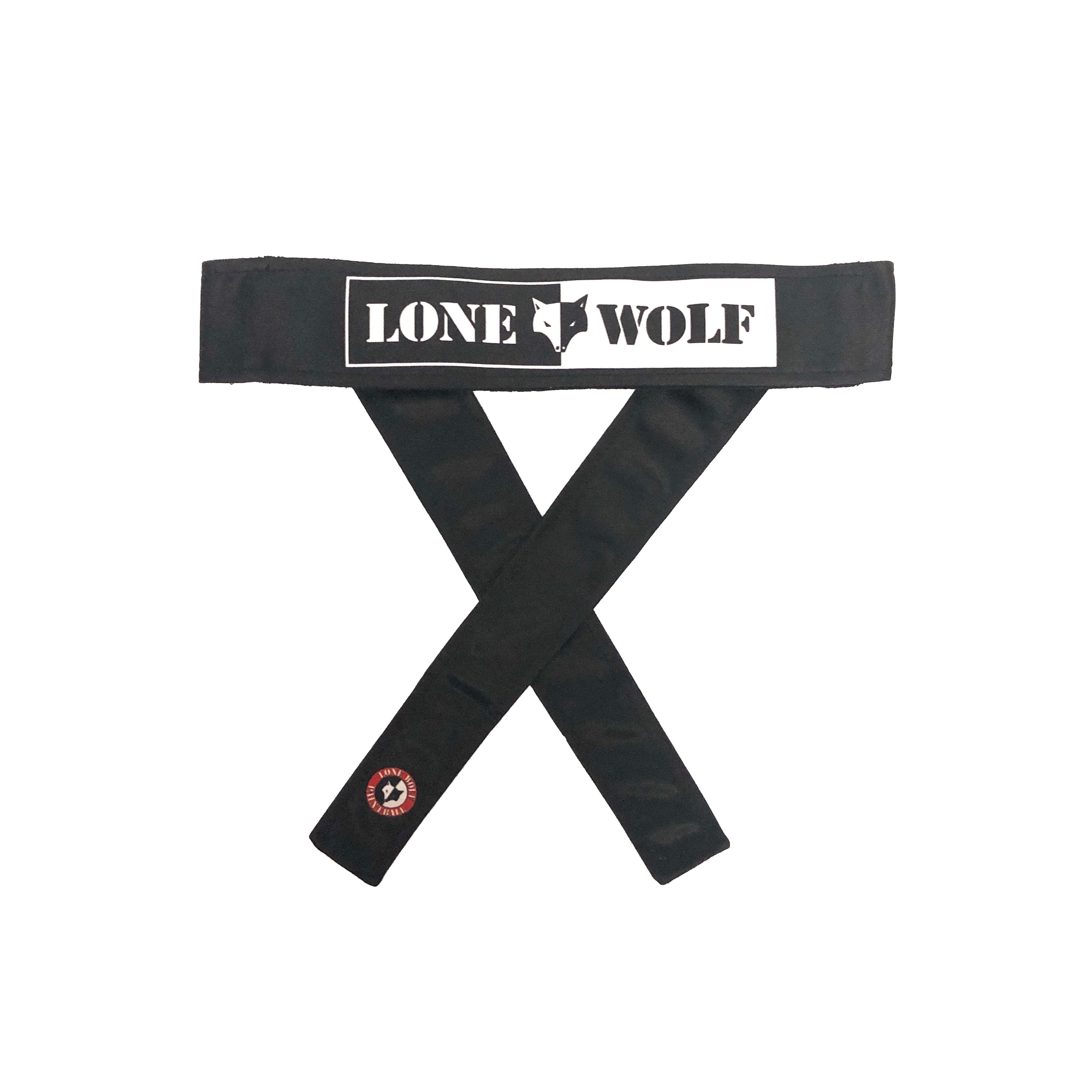 Lone Wolf Headband - Black
